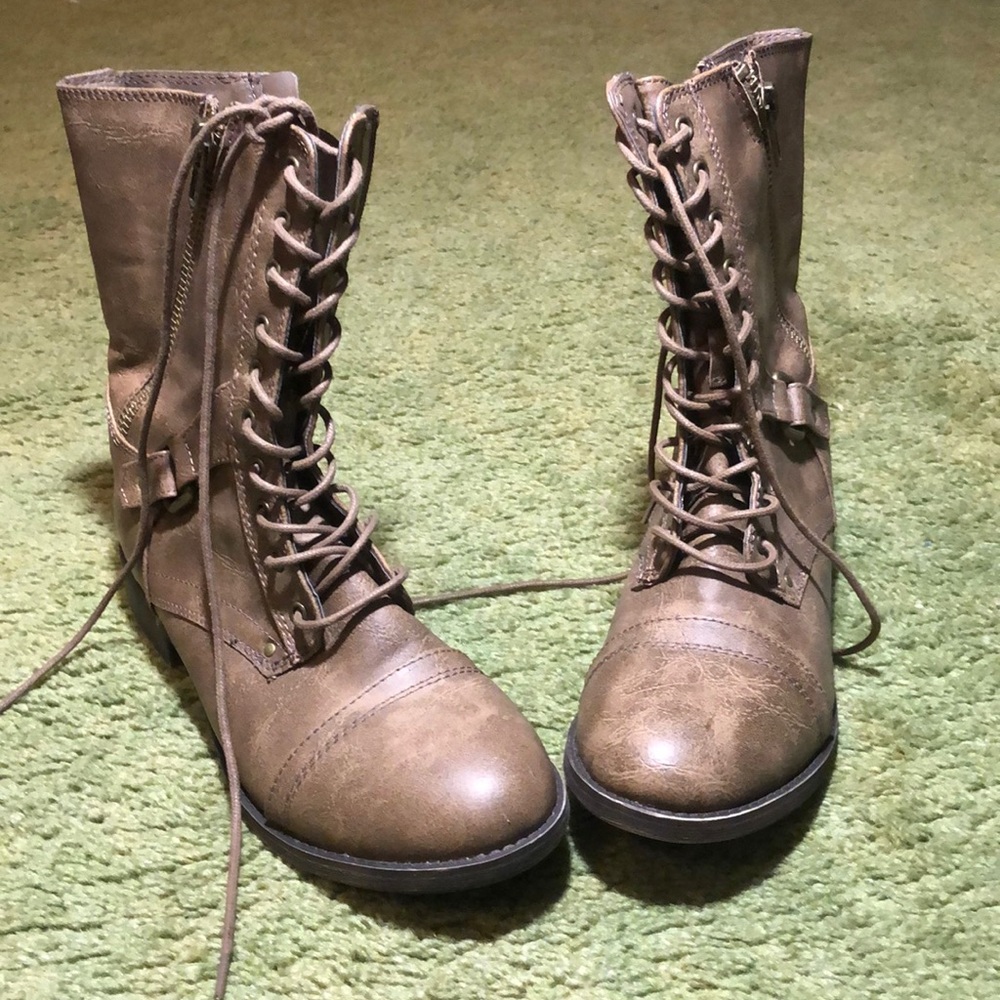 Brown boots